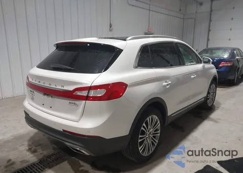 2017 Lincoln Mkx Reserve z USA, uszkodzony, nr VIN 2LMPJ8LR2HB153676